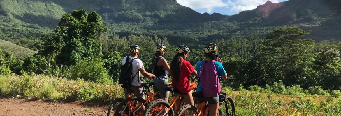 Moorea Green Tour – E-Bike Tour and Rental