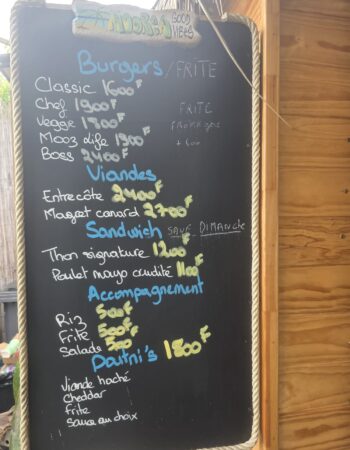 Mareto Beach Street Food – The burger specialists in Moorea